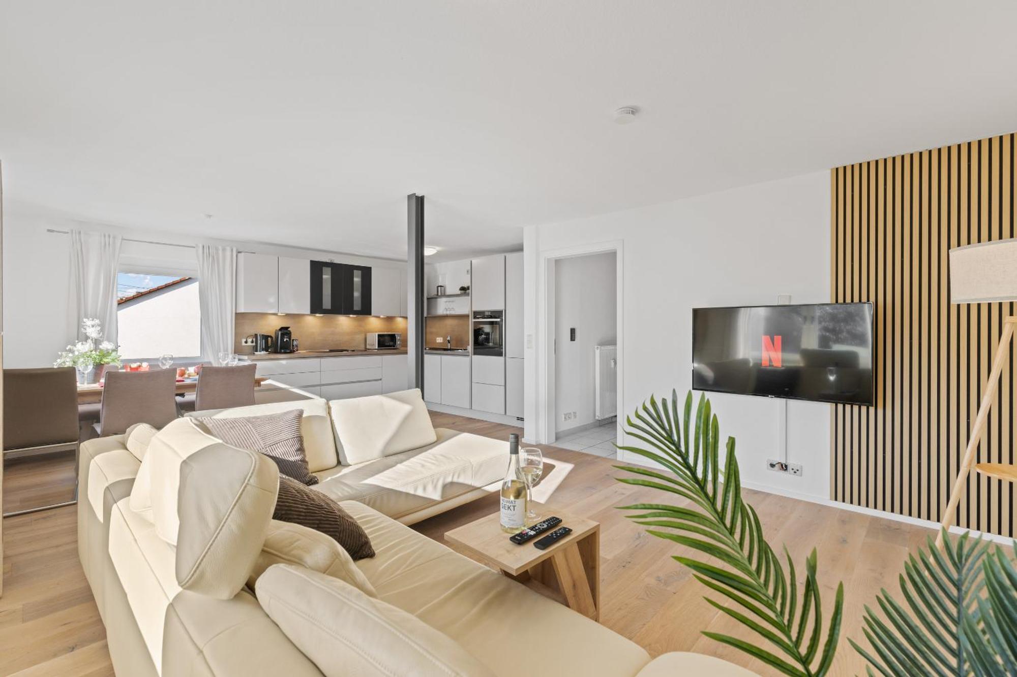 Goldcream Suites - Modern - Netflix - Free Parking Günzburg Exterior foto